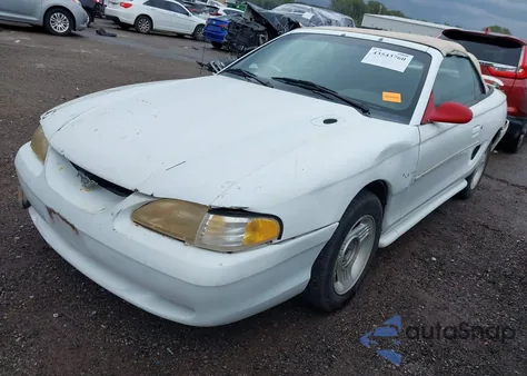 1995 Ford Mustang из США, поврежденный, VIN 1FALP444XSF153214
